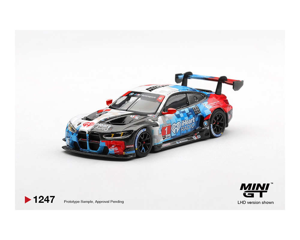 Mini GT 1:64 BMW M4 GT3 EVO #1 Paul Miller Racing 2025 IMSA Daytona 24Hrs Limited Edition Diecast Scale Model MGT01247 - Preorder