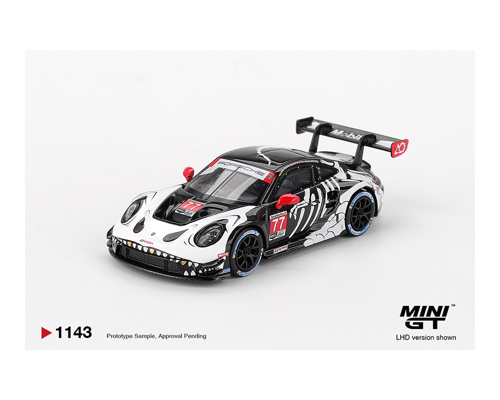 (Preorder) Mini GT 1:64 Porsche 911 GT3 R #77 AO Racing 2025 IMSA Petit Le Mans