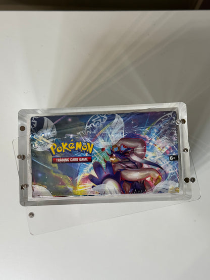 Pokemon Booster Box Acrylic Display Case UV Resistant Magnetic Lid Collector Protector CA Collects