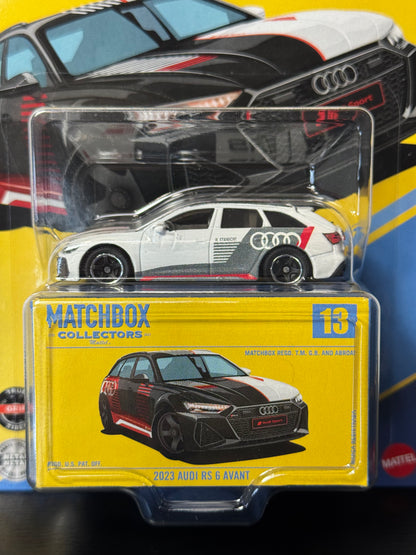 Matchbox 1:64 Collectors 2023 Audi RS 6 Avant White #13