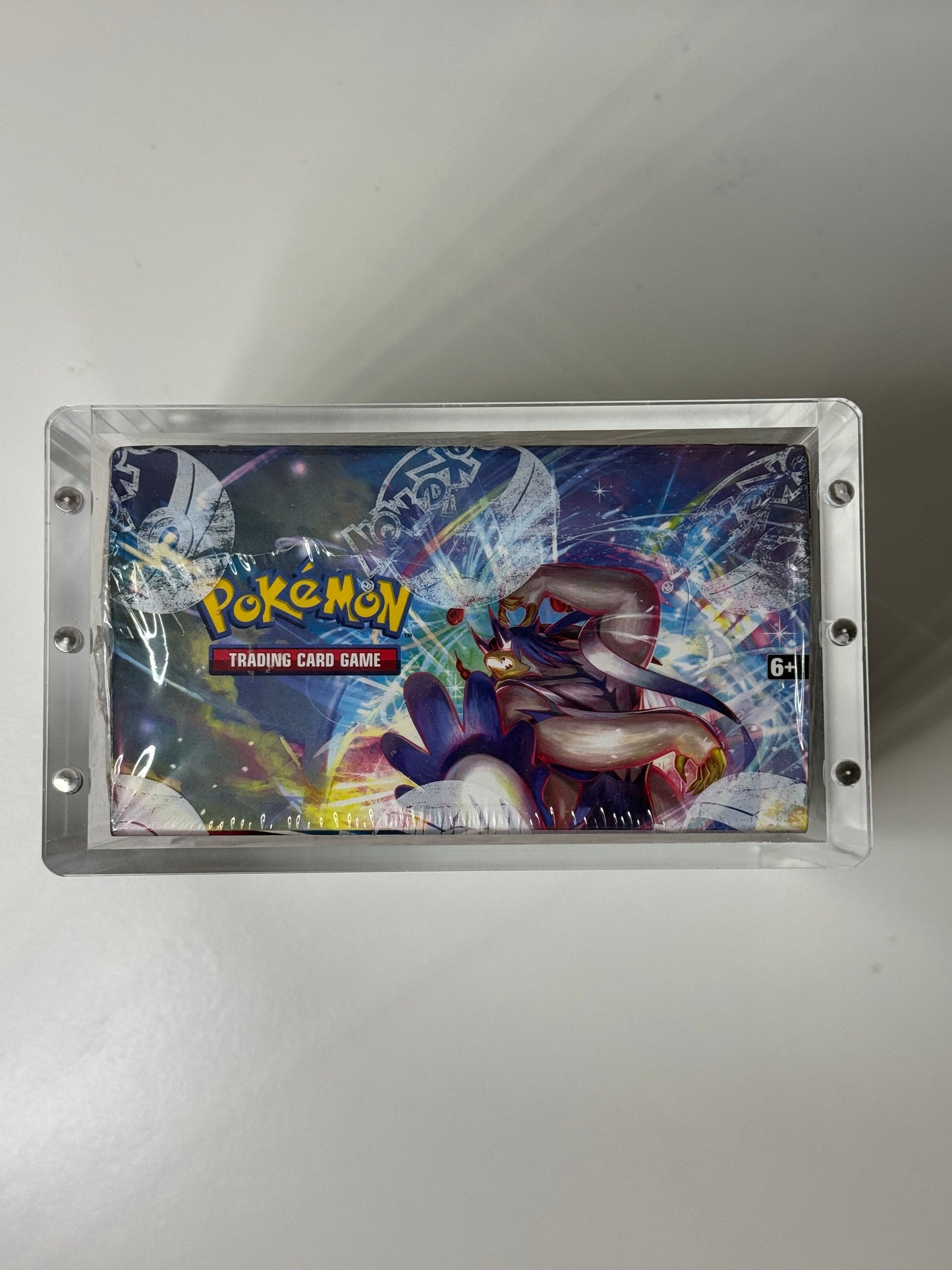 Pokemon Booster Box Acrylic Display Case UV Resistant Magnetic Lid Collector Protector CA Collects
