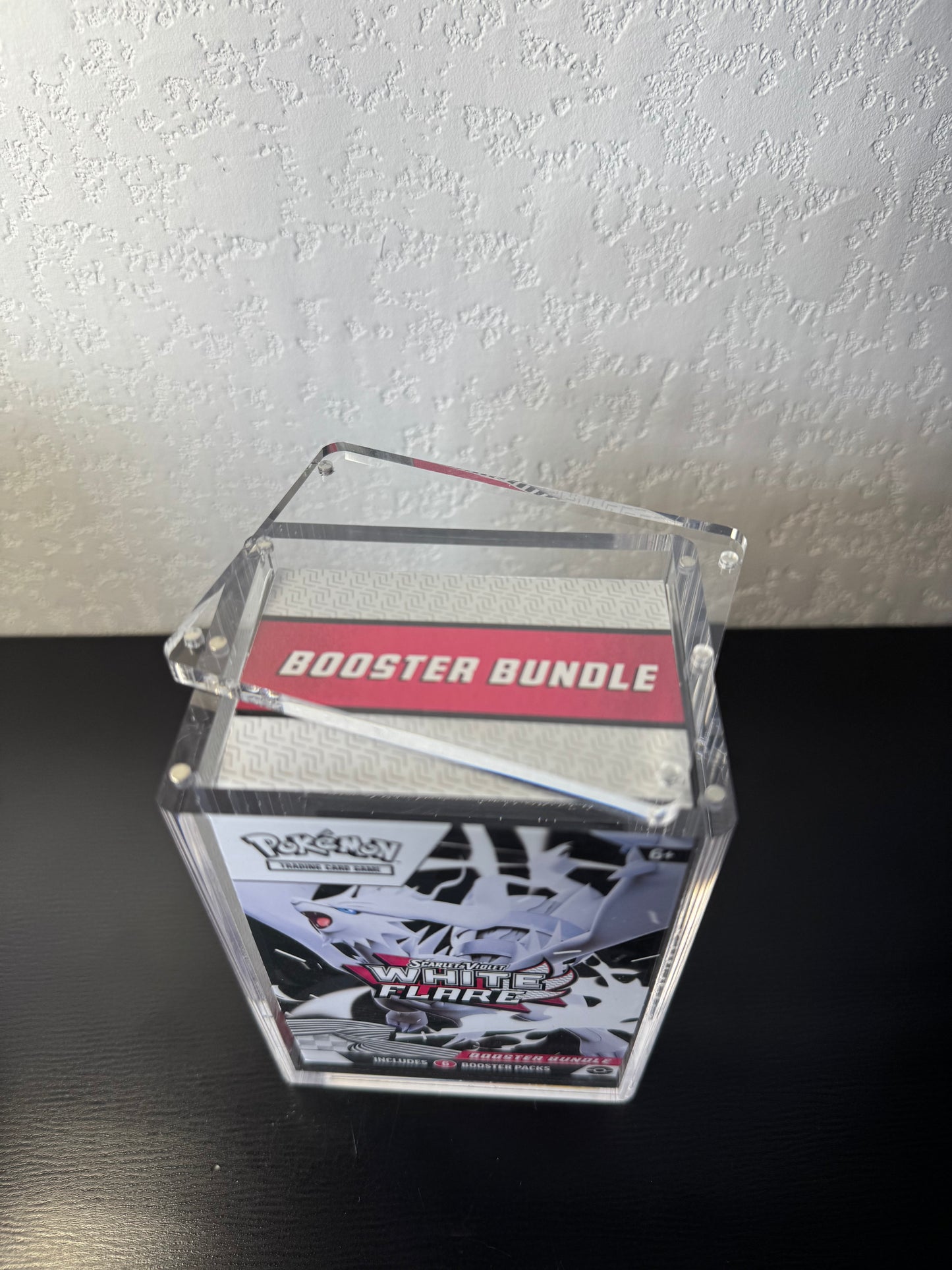 Pokemon Booster Bundle Acrylic Display Case UV Resistant Magnetic Lid Collector Protector Pre 2026 CA Collects