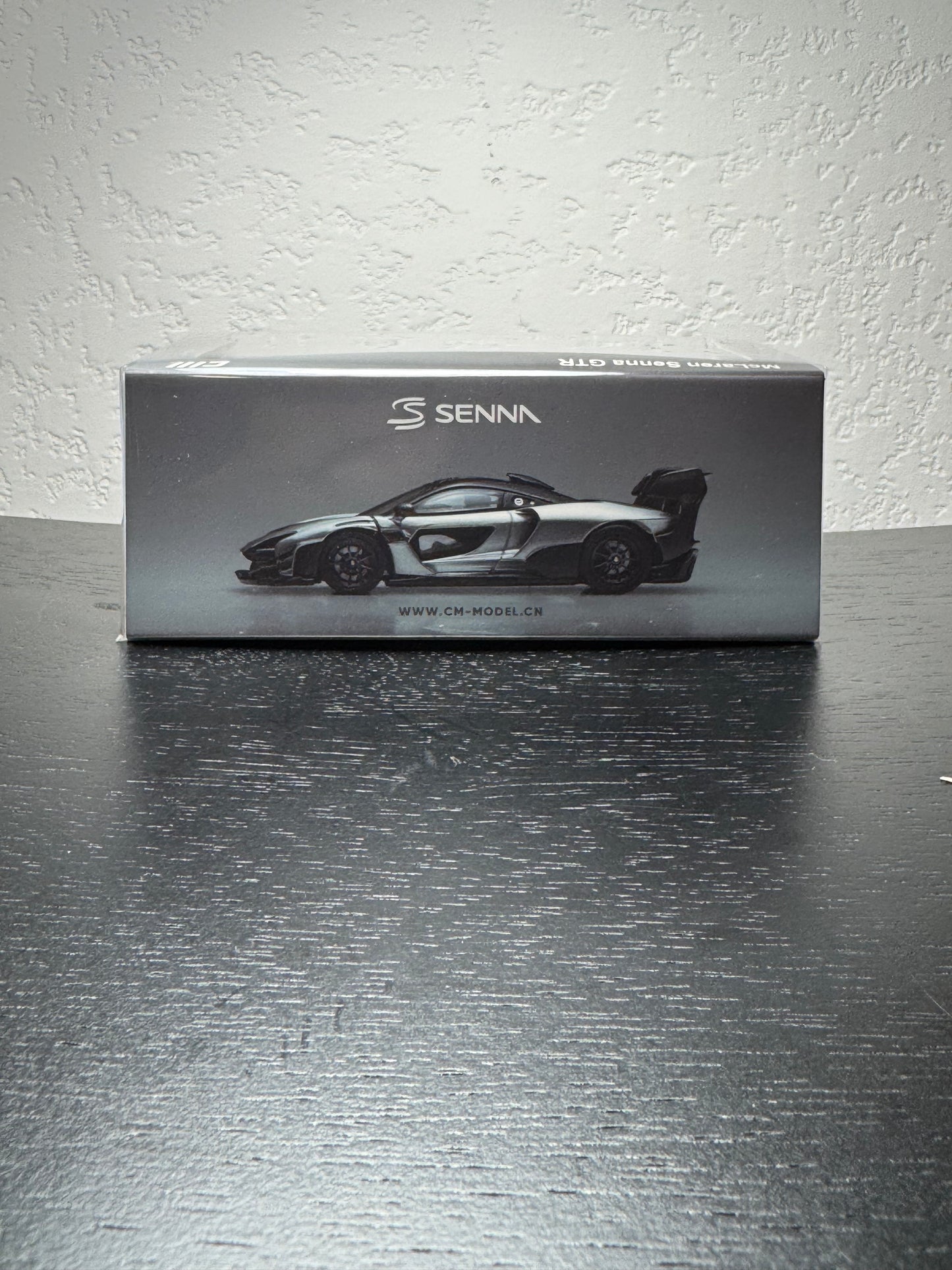CM Model 1:64 McLaren Senna GTR Metallic Silver Gray Diecast Scale Model CM64-SennaGTR-11