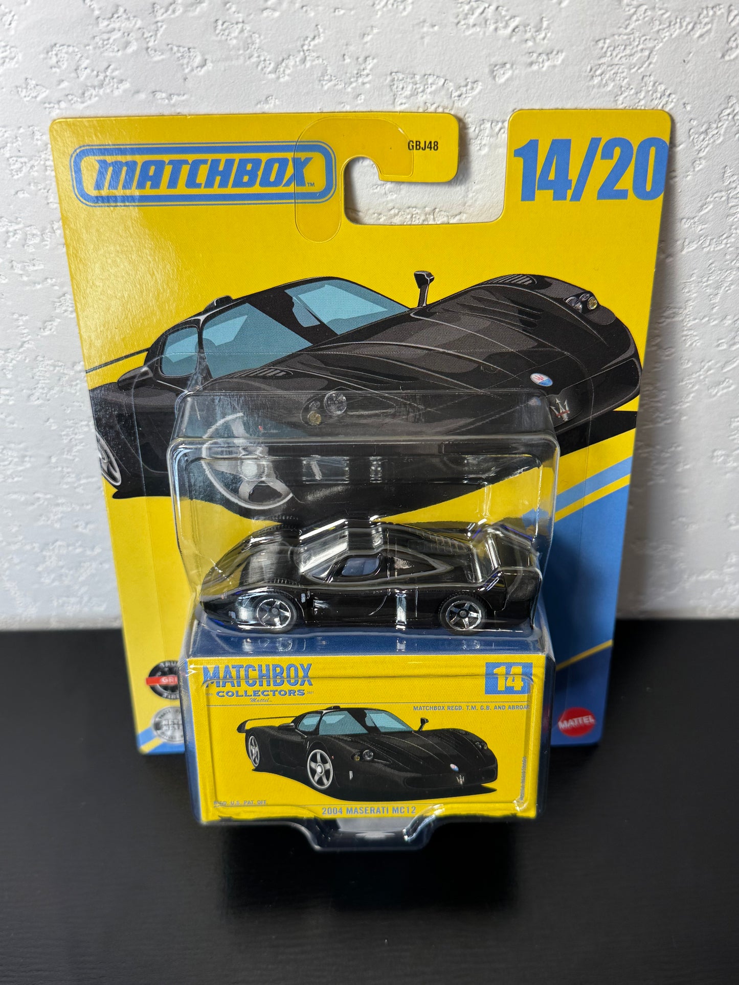 Matchbox Collectors 2004 Maserati MC12 Black #14 MB1513 1:64