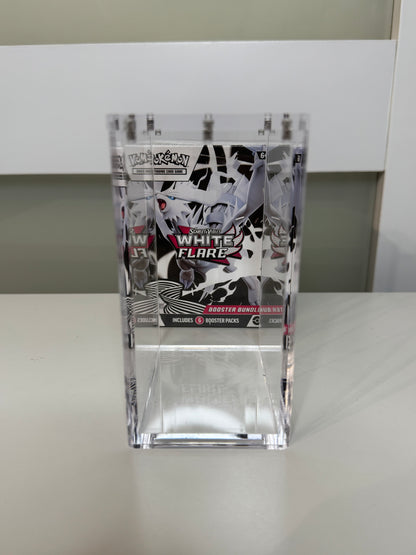 Pokemon Booster Bundle Acrylic Display Case UV Resistant Magnetic Lid Collector Protector CA Collects