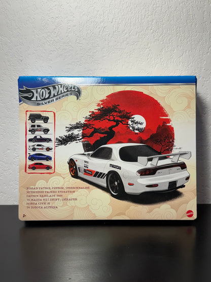Hot Wheels Silver Series Streets of Japan JDM 6-Pack 1:64