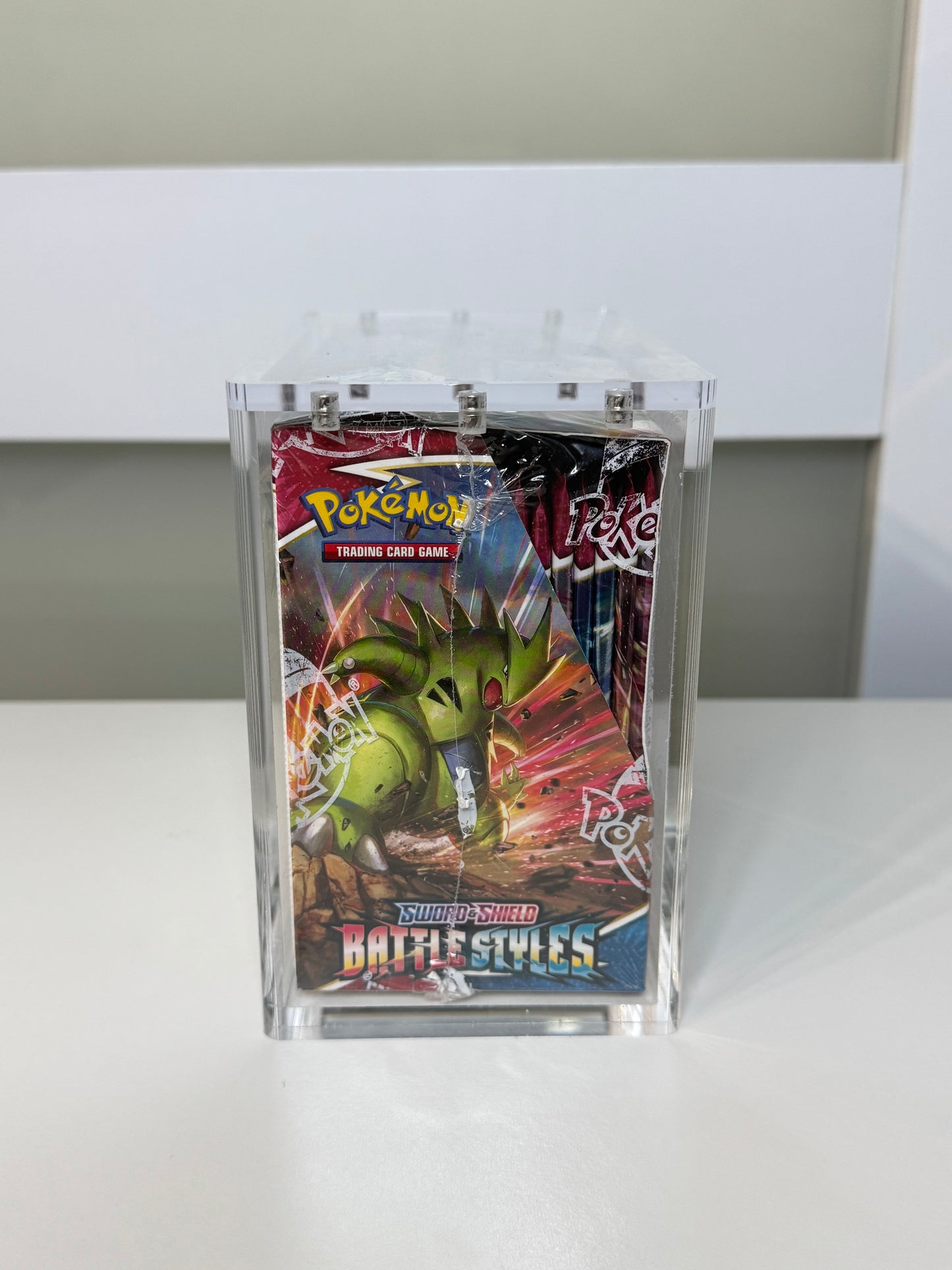 Pokemon Booster Box Acrylic Display Case UV Resistant Magnetic Lid Collector Protector CA Collects