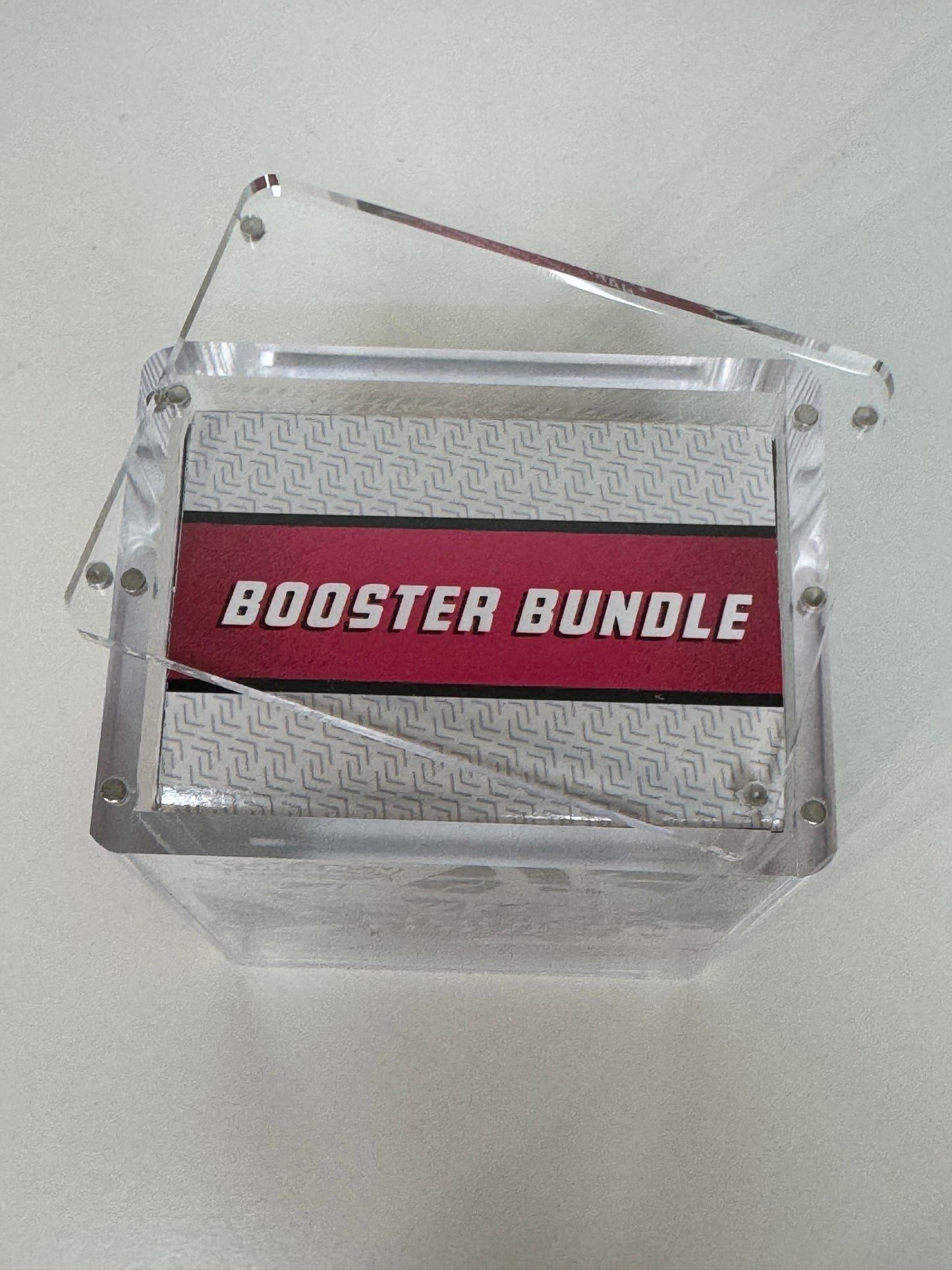 Pokemon Booster Bundle Acrylic Display Case UV Resistant Magnetic Lid Collector Protector CA Collects