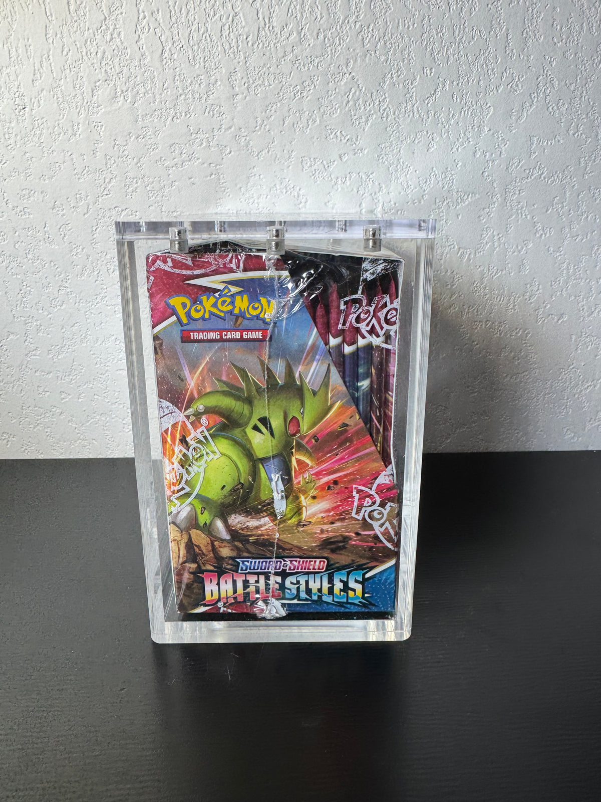 Pokemon Booster Box Acrylic Display Case UV Resistant Magnetic Lid Collector Protector CA Collects
