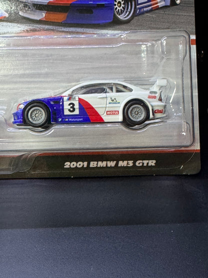 Hot Wheels Car Culture Premium 2-Pack BMW E30 Group 5 & 2001 BMW M3 GTR