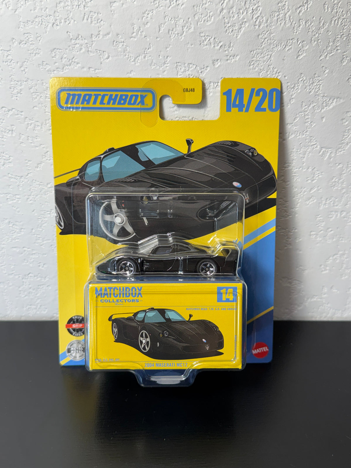 Matchbox Collectors 2004 Maserati MC12 Black #14 MB1513 1:64