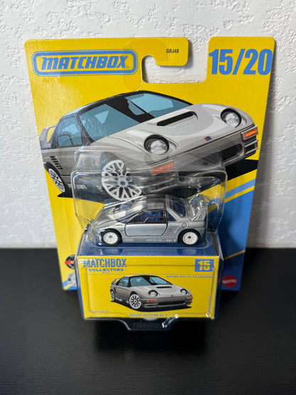 Matchbox Collectors Mazda Autozam AZ-1 Mazdaspeed Silver #15 MB1623 1:64