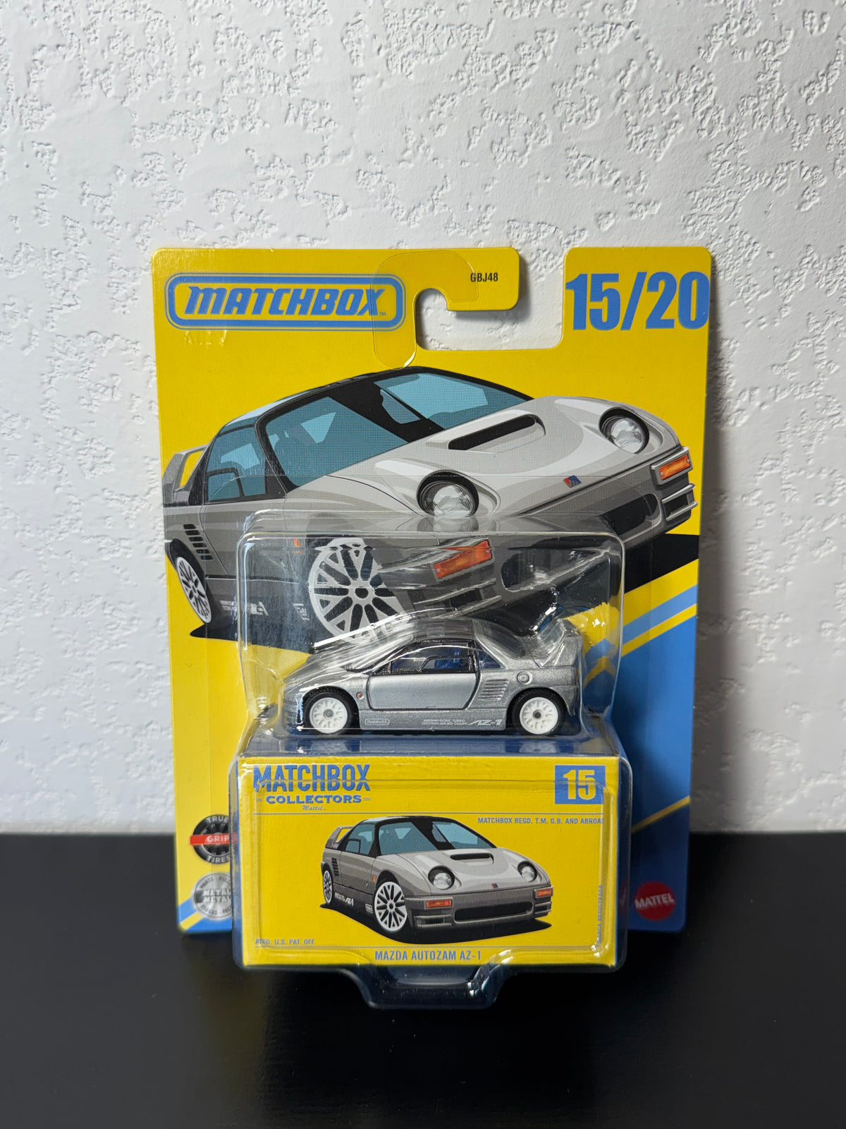 Matchbox Collectors Mazda Autozam AZ-1 Mazdaspeed Silver #15 MB1623 1:64
