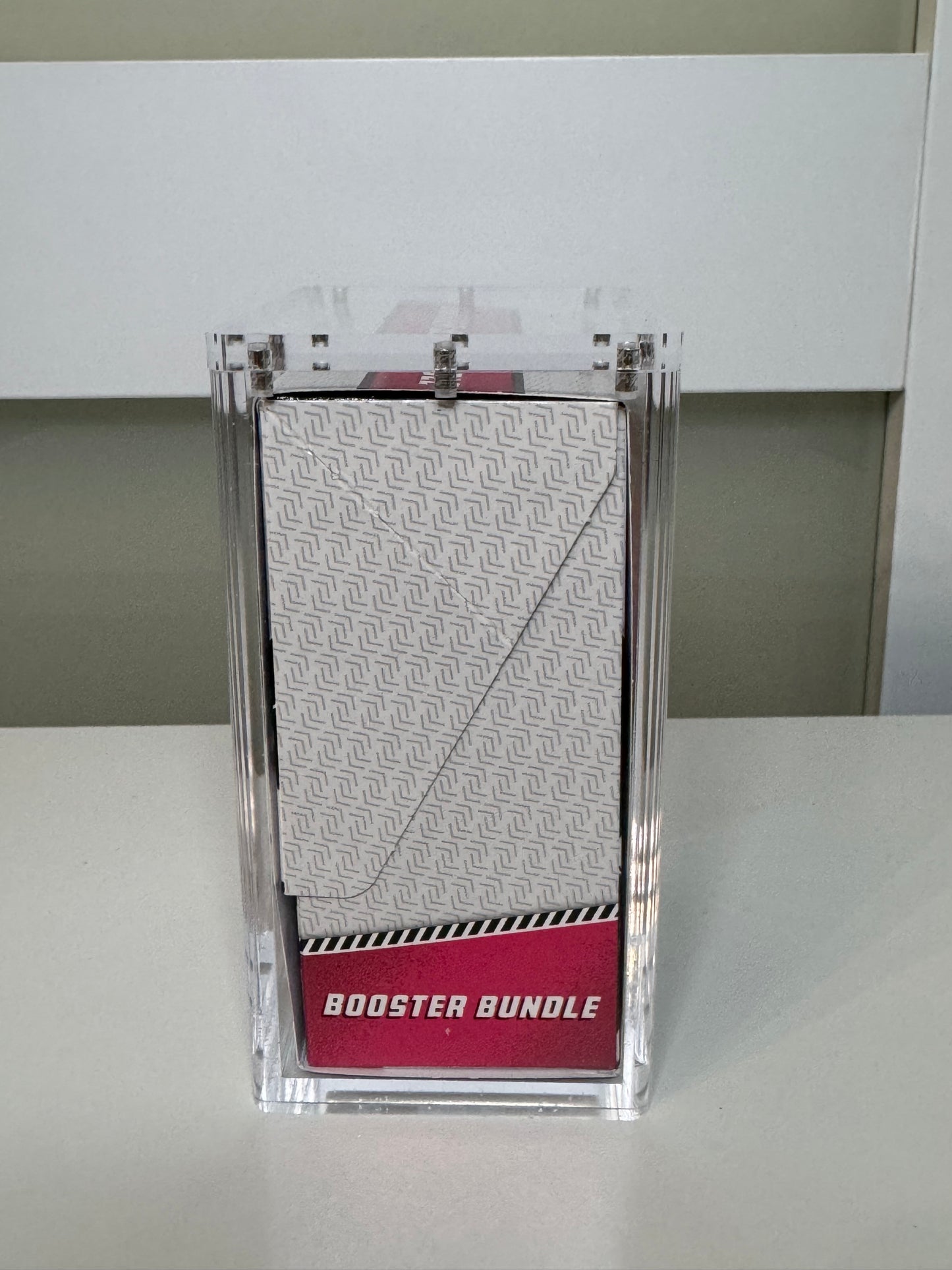 Pokemon Booster Bundle Acrylic Display Case UV Resistant Magnetic Lid Collector Protector CA Collects