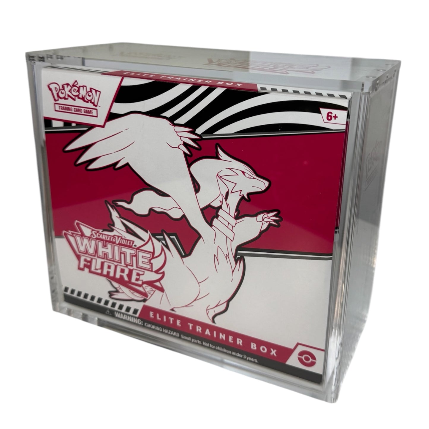Pokemon ETB Magnetic Display Case Elite Trainer Box Protector Curved Edges