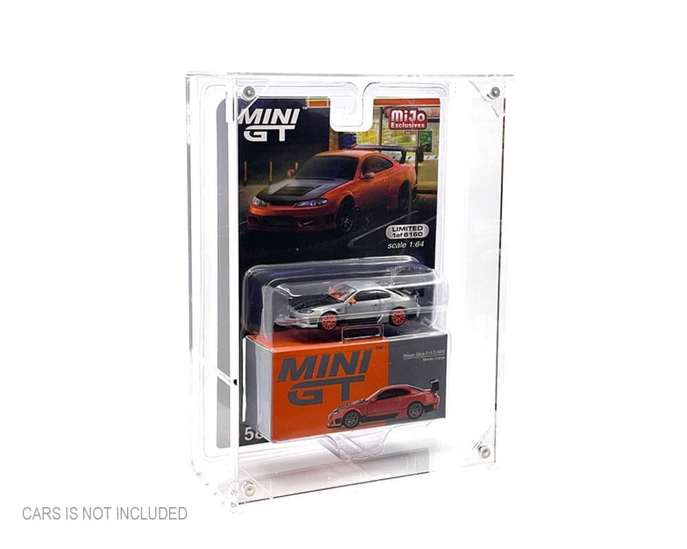 MiJo Exclusives MJ15020 Premium Single Display Case | Magnetic Cover 1:64 Collector Display