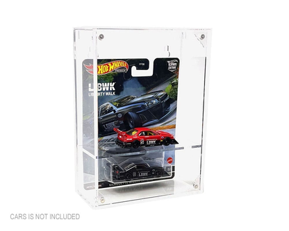 MiJo Exclusives MJ15020 Premium Single Display Case | Magnetic Cover 1:64 Collector Display