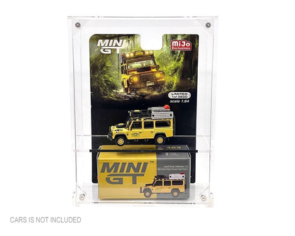 MiJo Exclusives MJ15020 Premium Single Display Case | Magnetic Cover 1:64 Collector Display