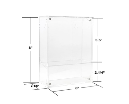 MiJo Exclusives MJ15020 Premium Single Display Case | Magnetic Cover 1:64 Collector Display