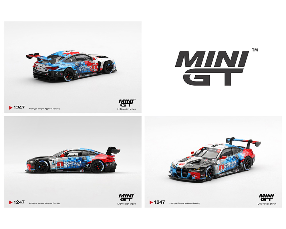 Mini GT 1:64 BMW M4 GT3 EVO #1 Paul Miller Racing 2025 IMSA Daytona 24Hrs Limited Edition Diecast Scale Model MGT01247 - Preorder