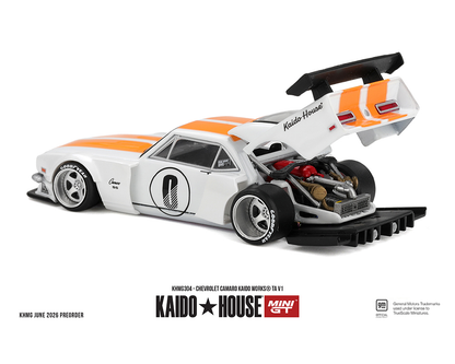 Preorder - Kaido House x Mini GT 1:64 Chevrolet Camaro KAIDO WORKS TA V1 New Tooling Limited Edition Diecast Scale Model KHMG304